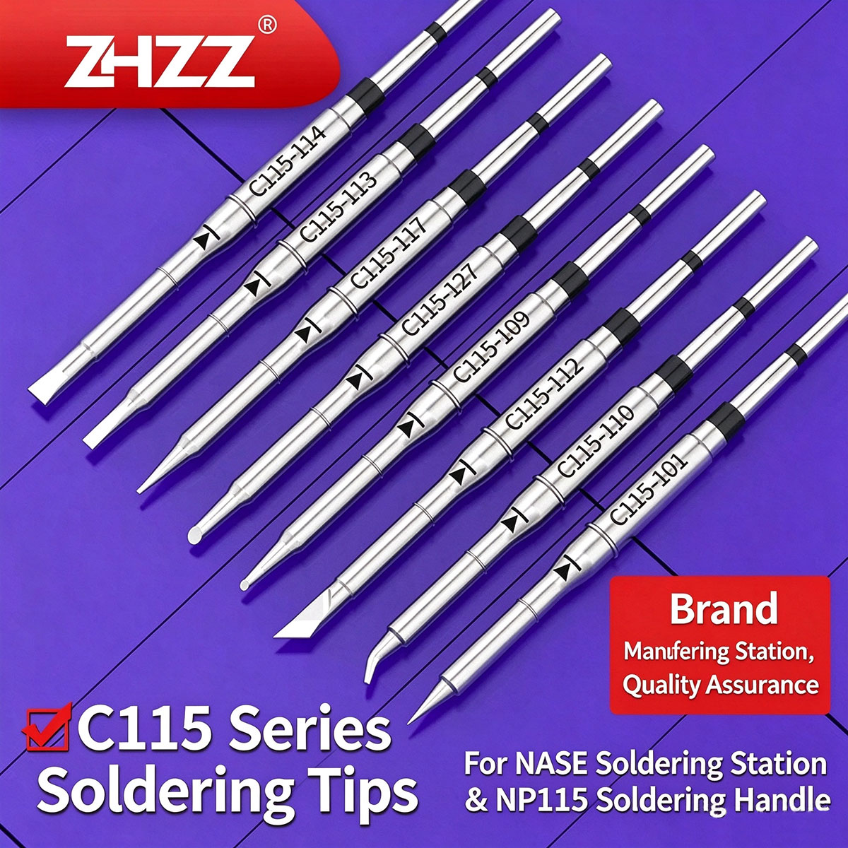 Punte per saldatore C115 C115- - C115 Nano Soldering Iron Station recensione e prezzo