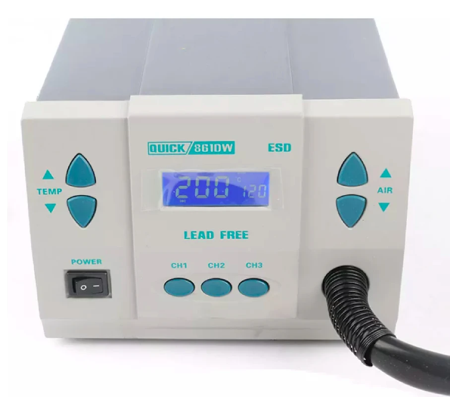 Stazione di saldatura elettron - Hot Air Rework Station 861Dw recensione e prezzo