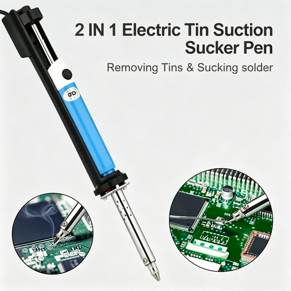Penna Dissaldante Elettrica AC - Desoldering Pump Electric Vacuum Station recensione e prezzo