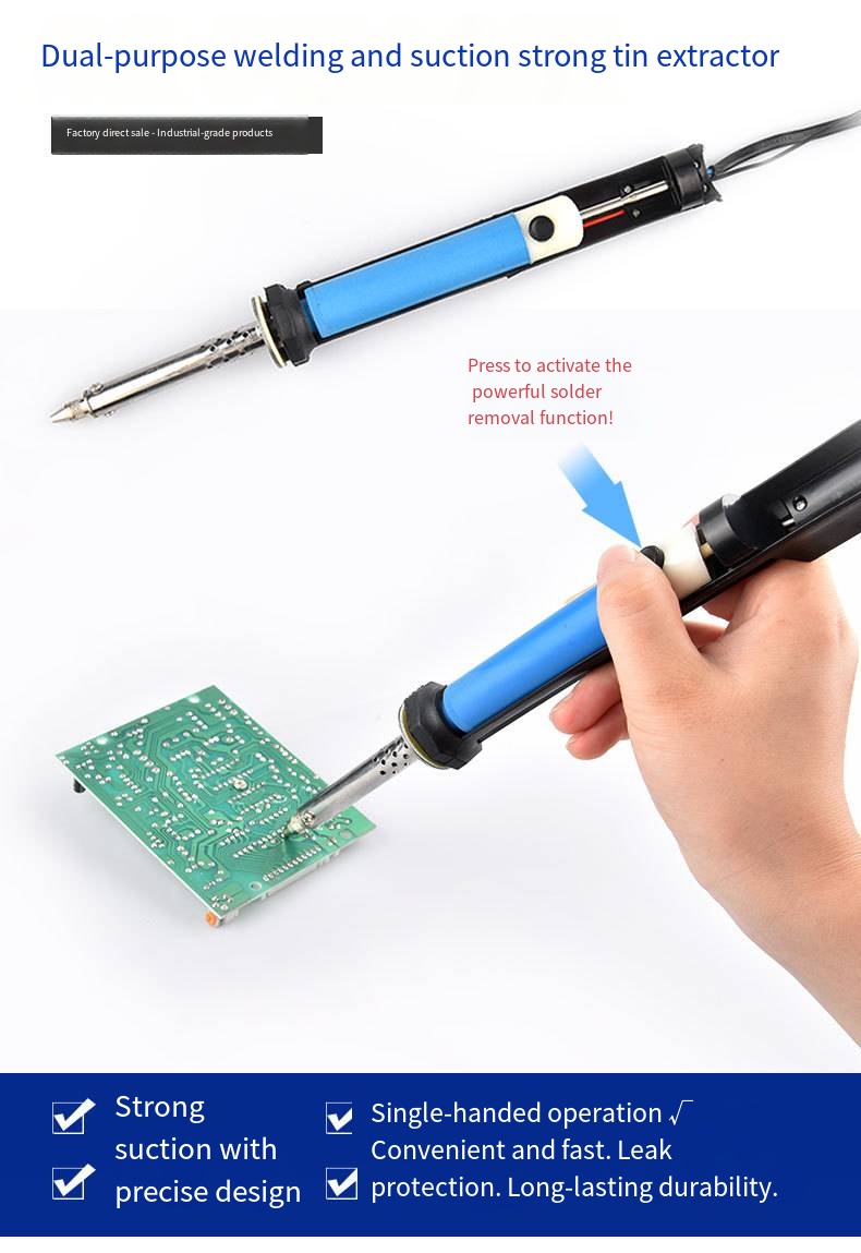 Saldatore Elettrico a Penna co - Desoldering Pump Electric Vacuum Station recensione e prezzo