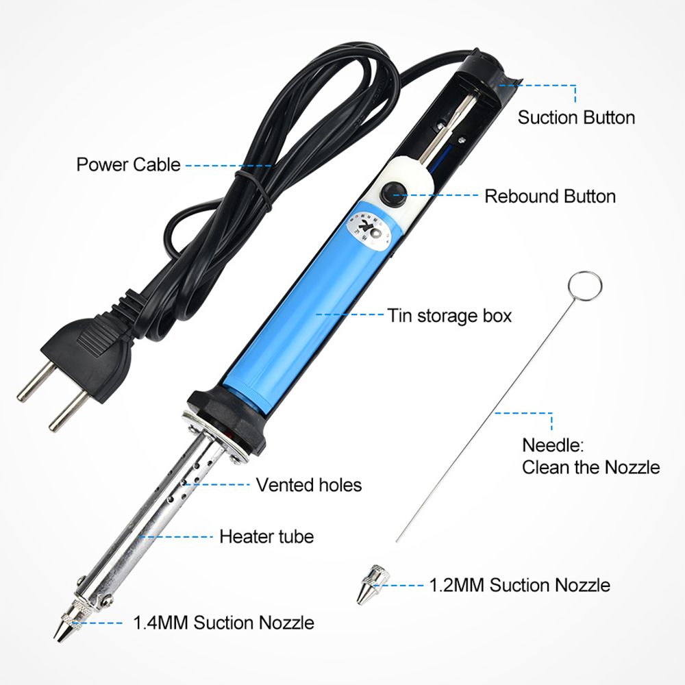 Penna Elettrica per Aspirazion - Desoldering Pump Electric Vacuum Station recensione e prezzo